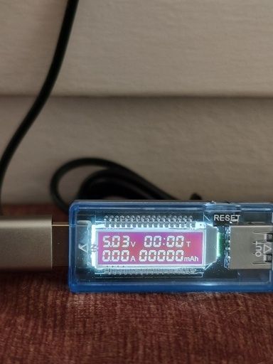 Тестер USB измеритель ёмкости вольтметр ваттметр амперметр