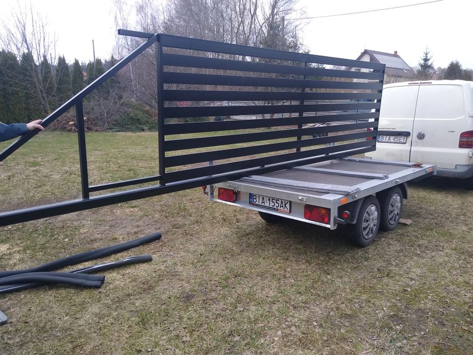 Brama przesuwna z bramką 4.20 x 1.40 lub inne