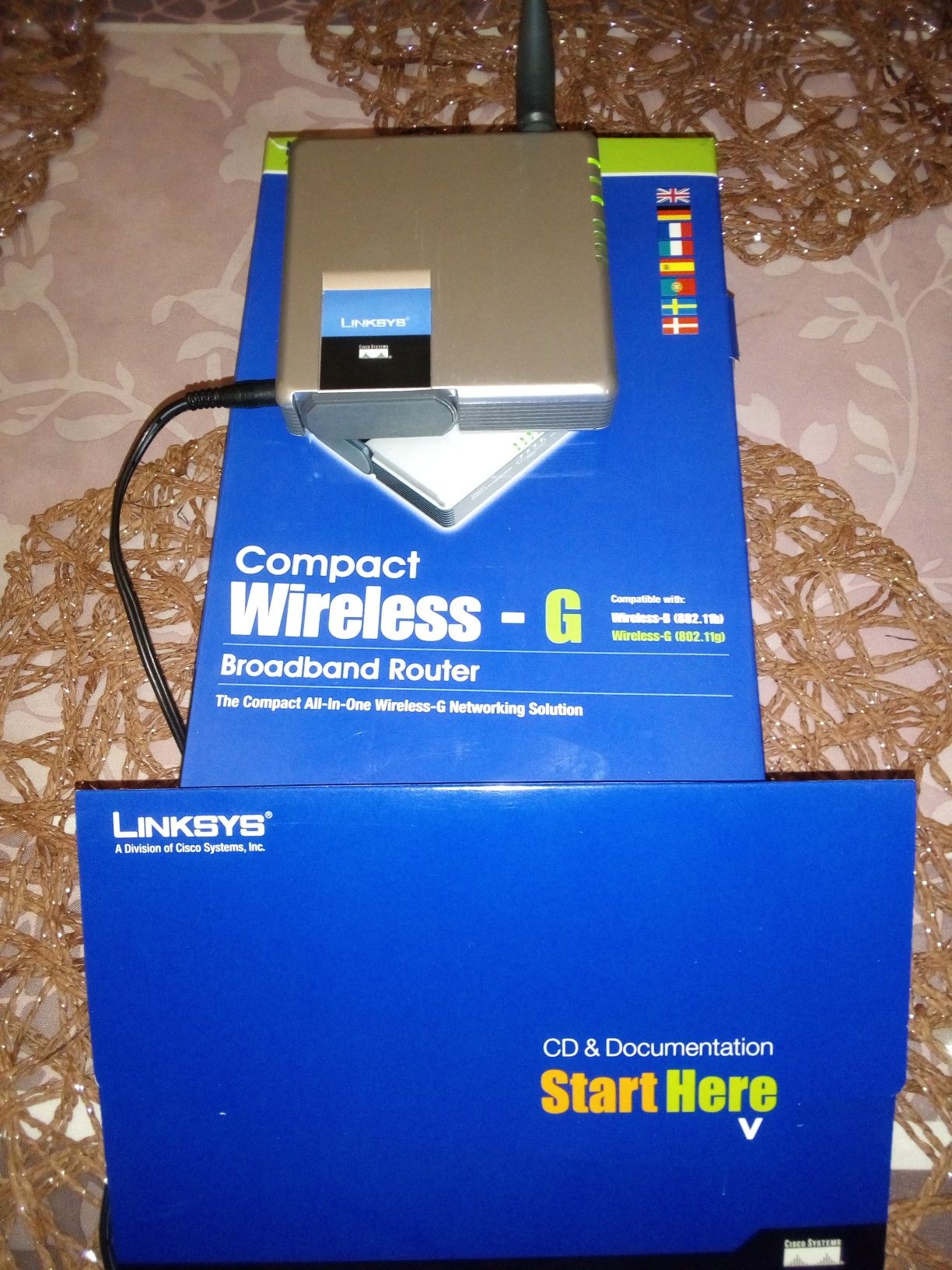Novo-Router Compact Wireless G. Linksys