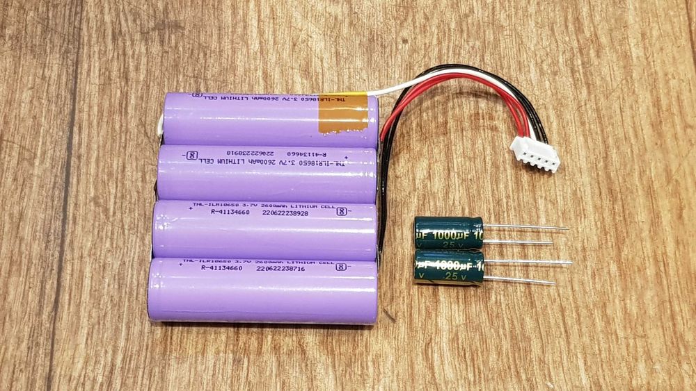 Запасні акумулятори до DC1018P ремкомплект