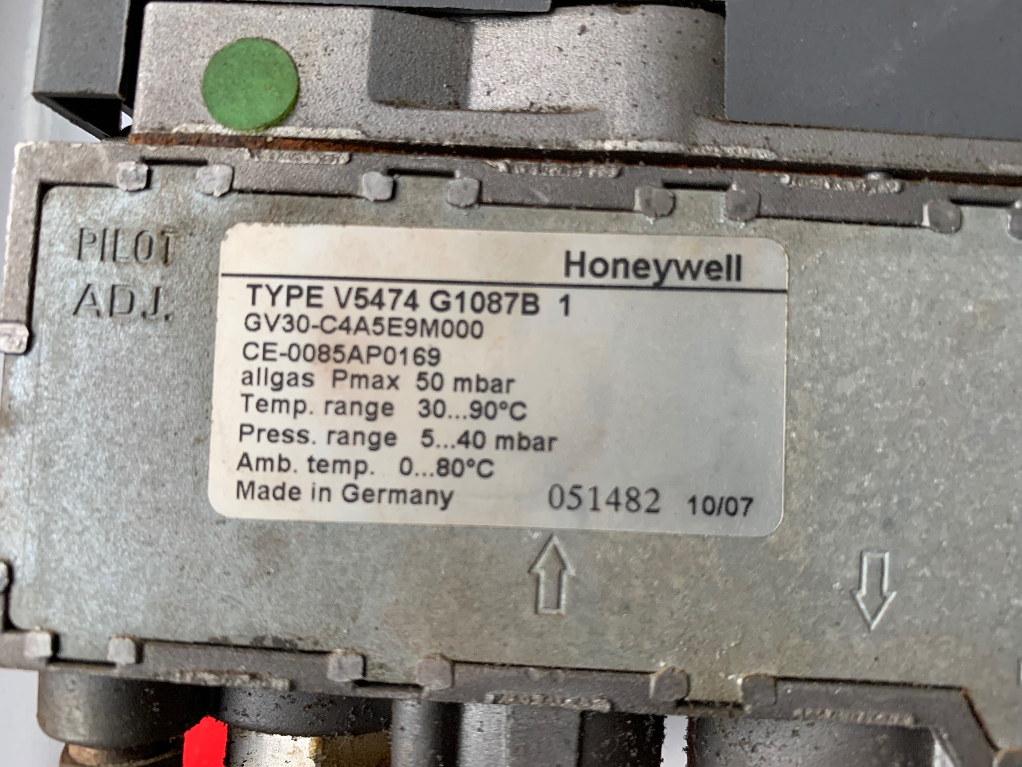 Газовая автоматика Honeywell v5474 g1087b