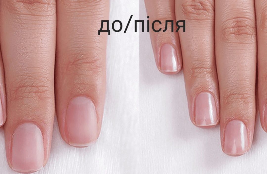 Японський манікюр. Вишневе