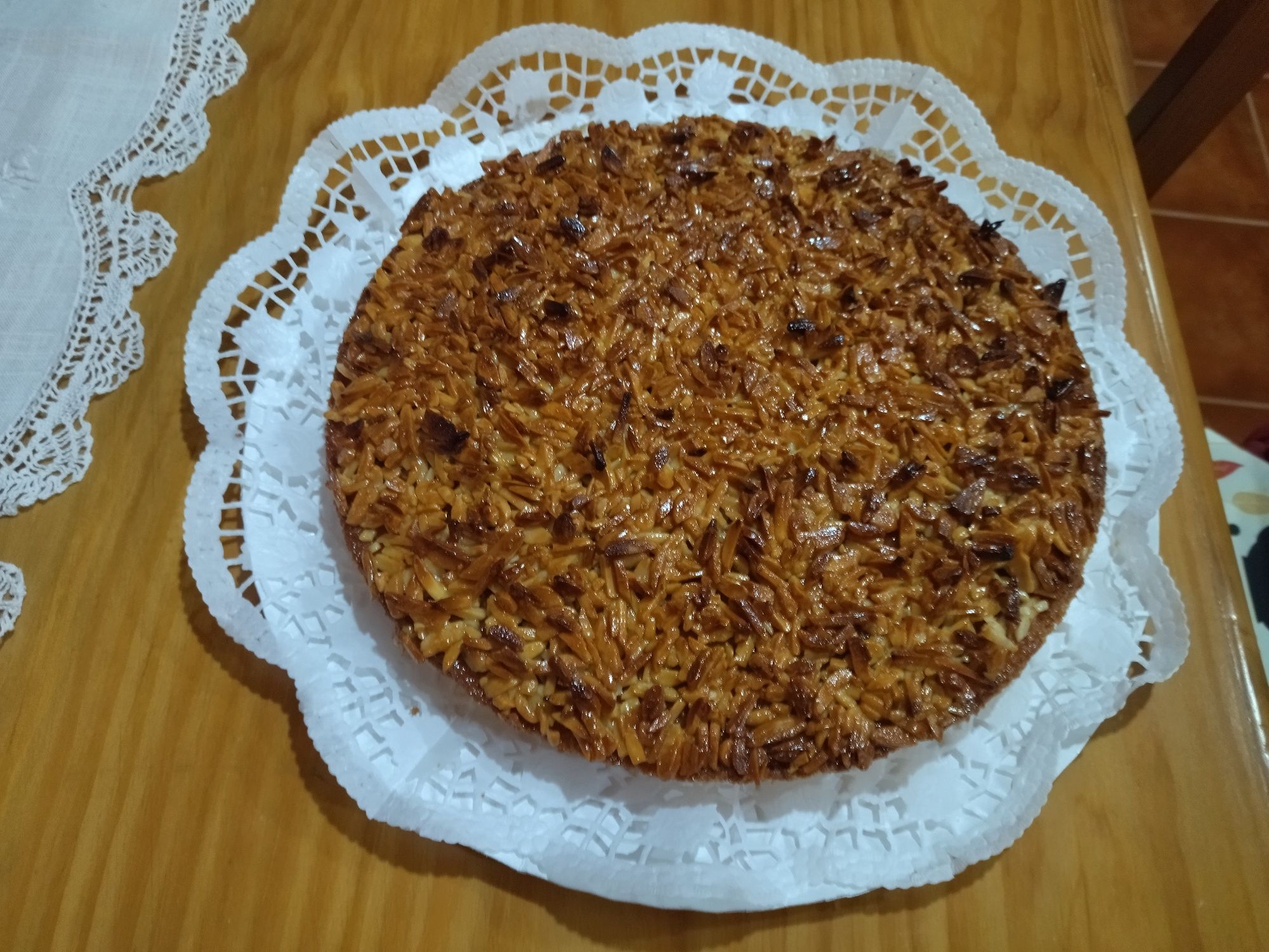 Tarte de amêndoa