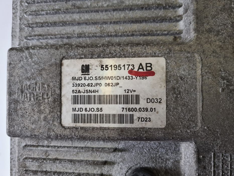 Sterownik silnika Magneti Marelli Suzuki Swift MK6 1.3DDIS oryg