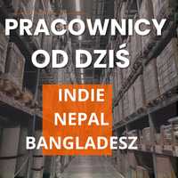 Pracownicy z Indii Nepalu i Bangladeszu od dziś