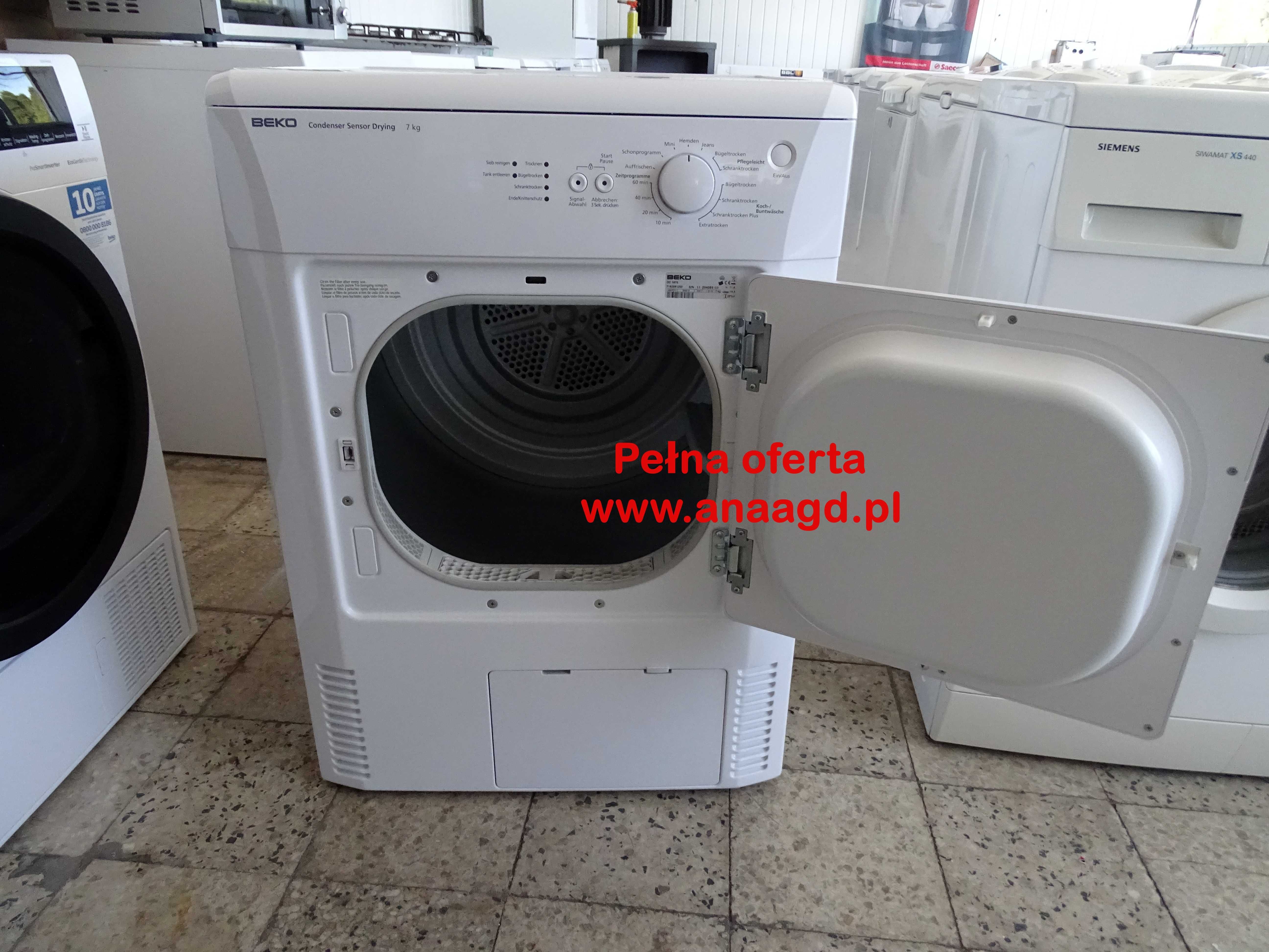 Suszarka BEKO DC 1670 7 kg  GWARANCJA Duży Wybór Sprzętu AGD
