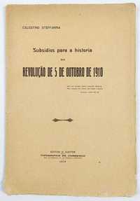 Subsídios para a História da Revolução de 5 Outubro 1910 - Raríssimo