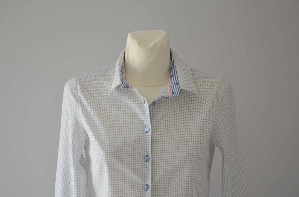 Cariloche TK Maxx koszula w kratkę bawełna 36 S