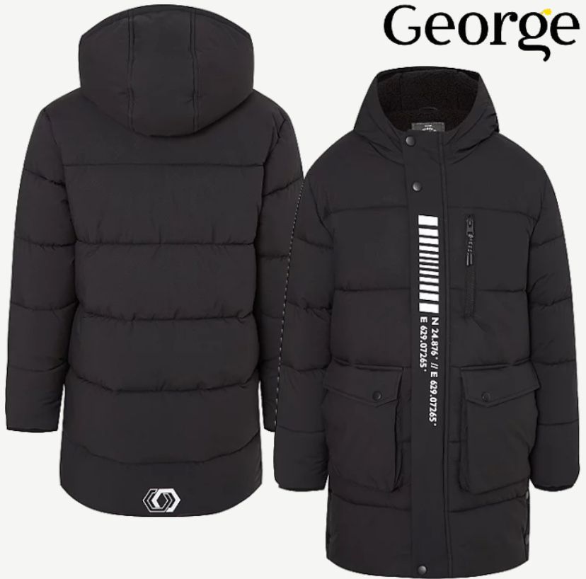Подовжена зимова куртка George 164-170