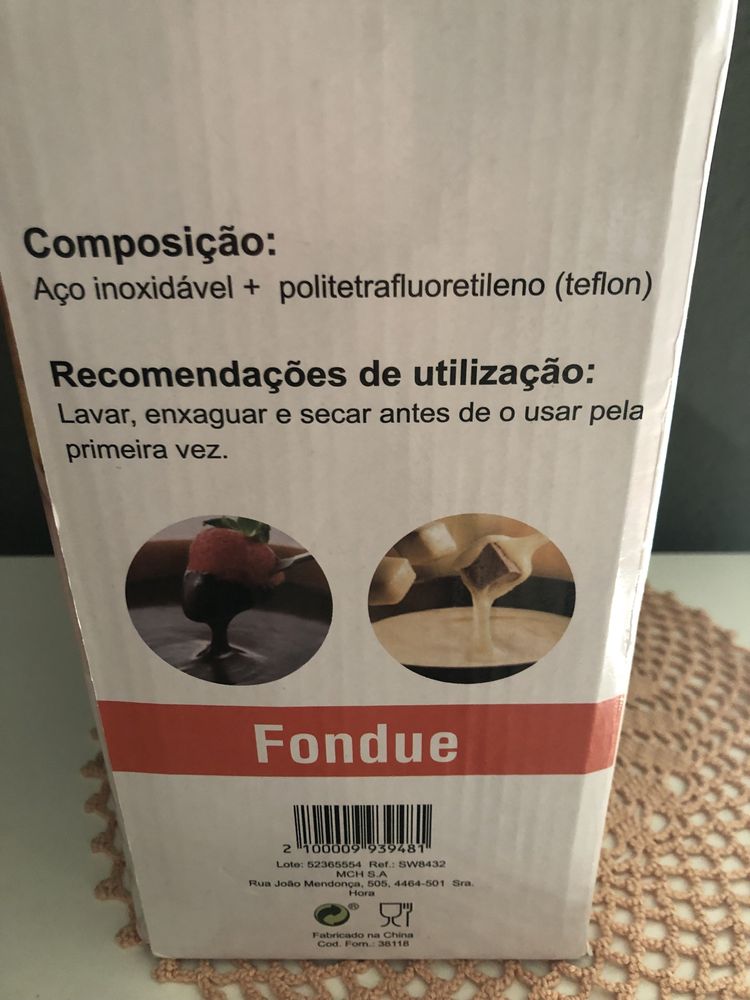 Fondue de chocolate quente