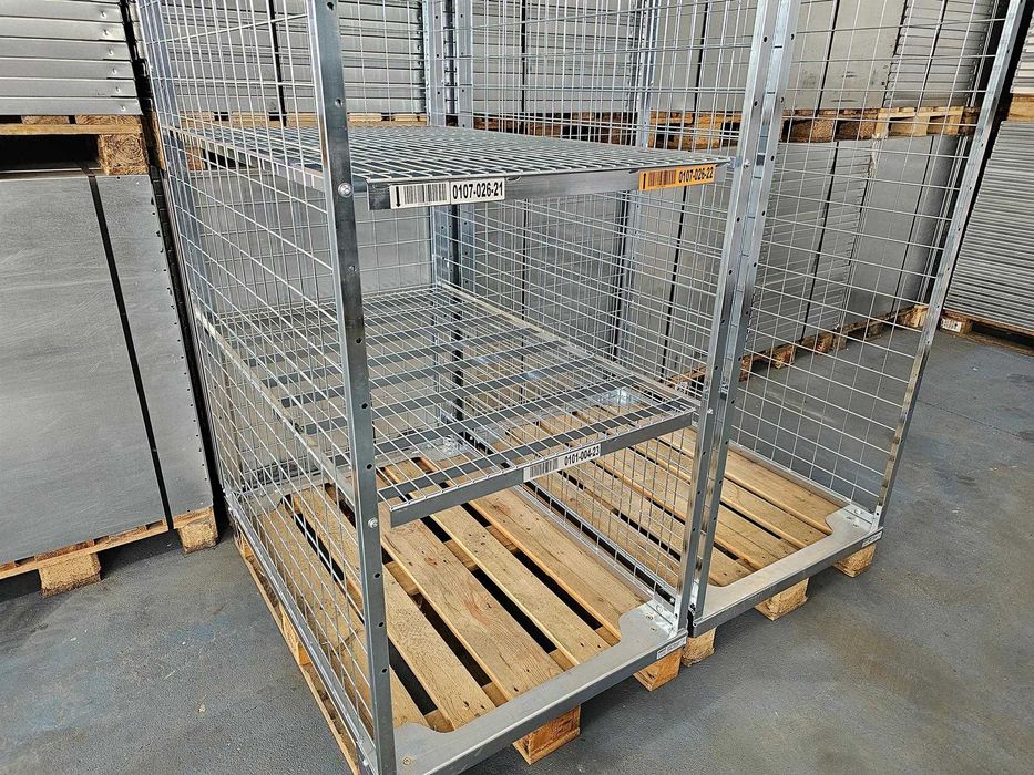 Kosz Nadstawka Kontener Gitterbox Regał Magazynowy Transportowy EURO