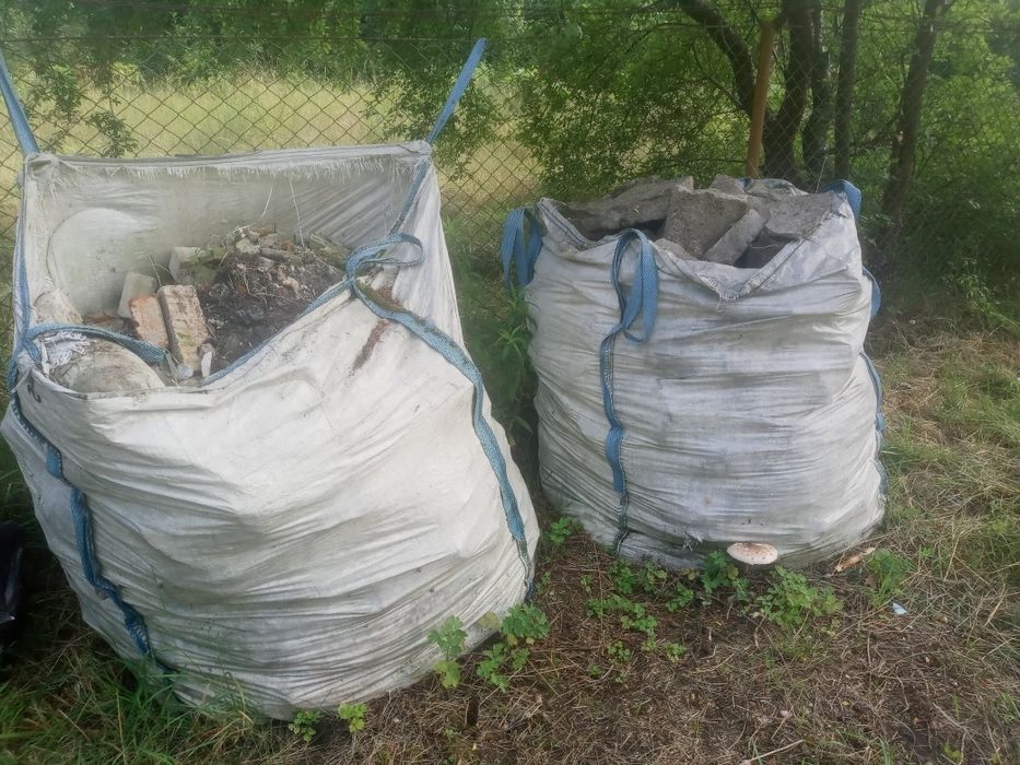 Oddam gruz za darmo spakowany w big bagi