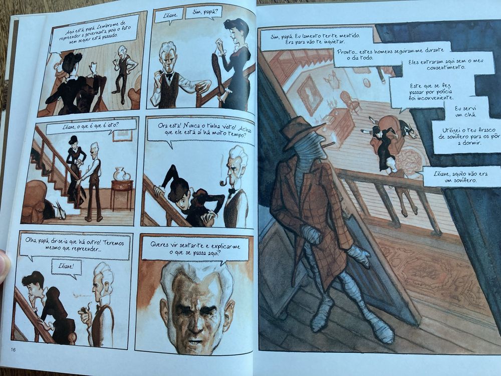 Banda desenhada A filha do professor - Guibert e Sfar