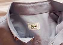 Camisa Lacoste tamanho M/L