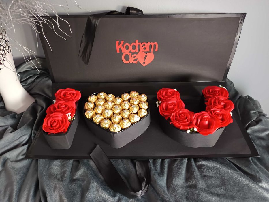 Box słodycze mydlane kwiaty Nowość! 2025