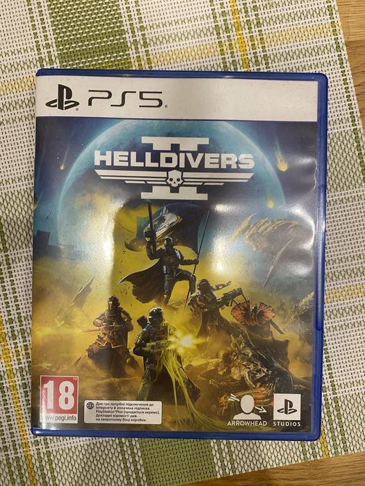 PlayStation 5 Blu-r +Helldivers 2
