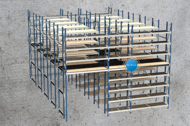 Mezanino ideal para a expansão da sua superfície de trabalho.