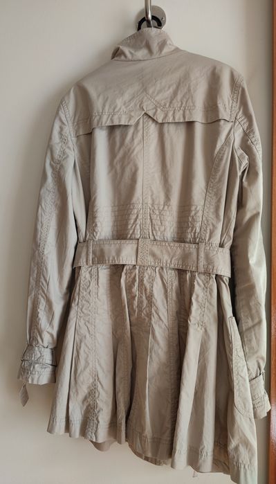 Gabardina bege senhora