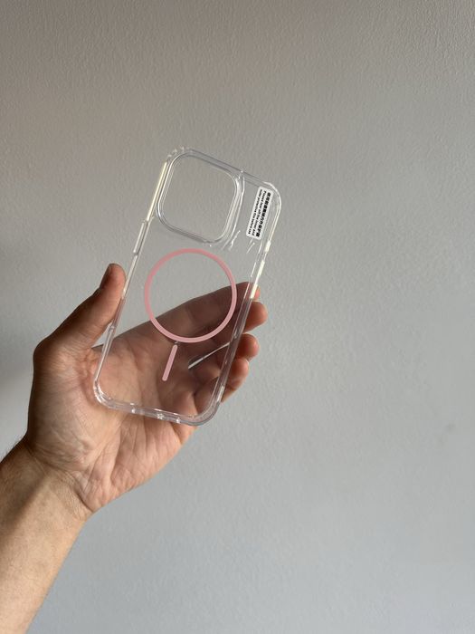 Etui Przeźroczyste thin MagSafe + SZKŁO do IPHONE 16 PRO