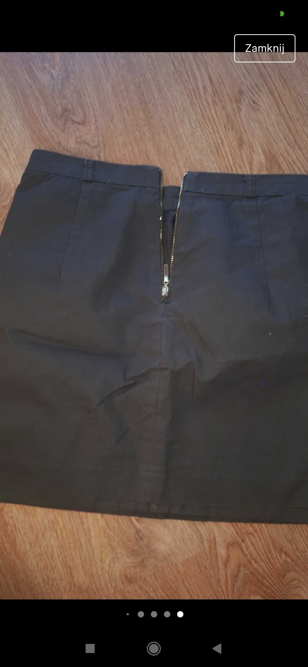Spódnica mini na zamek 34 xs reserved