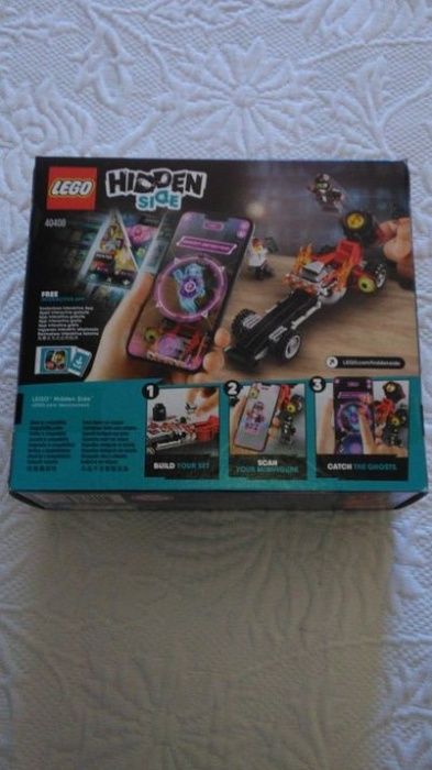 lego hidden side 40408 drag racer selado