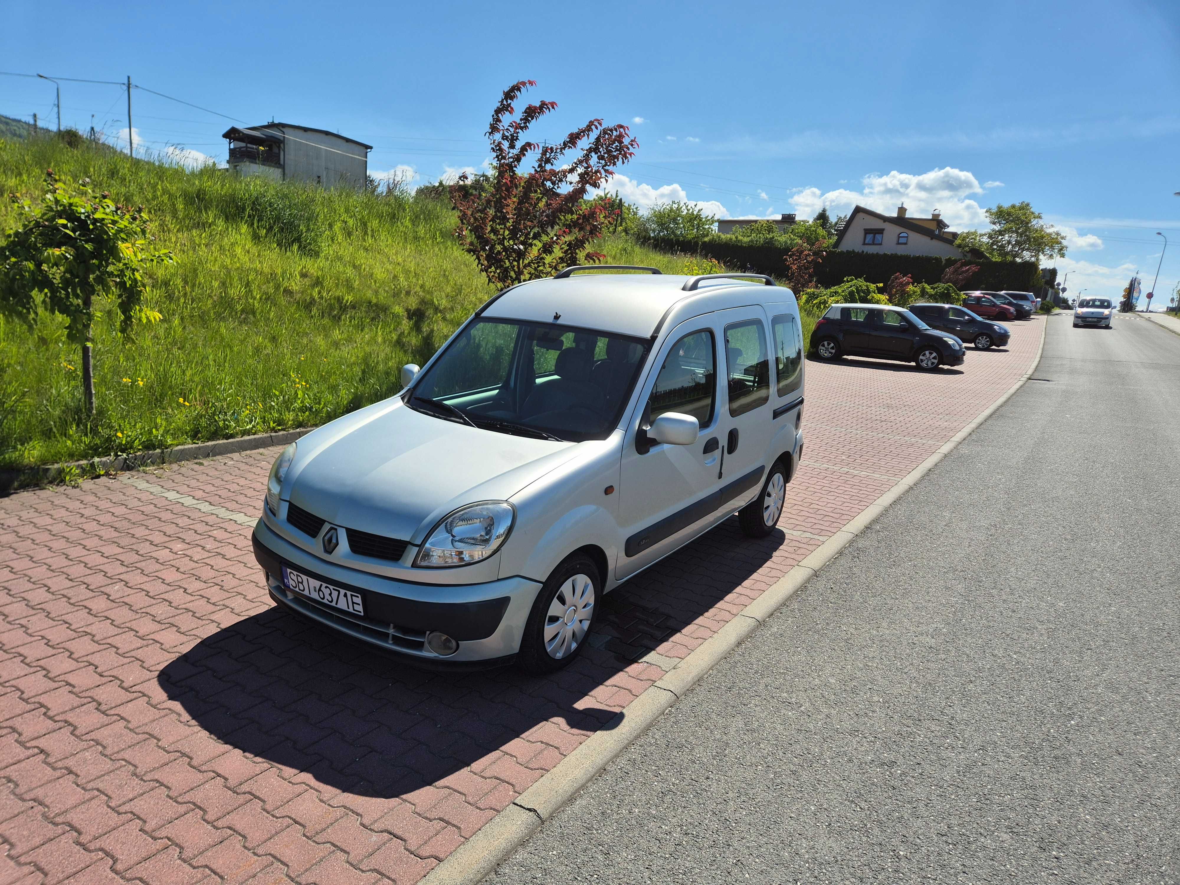 Renault Kangoo*1,2 benz 75KM*211 tys km* Klimatyzacja* 2 Strony Drzwi*