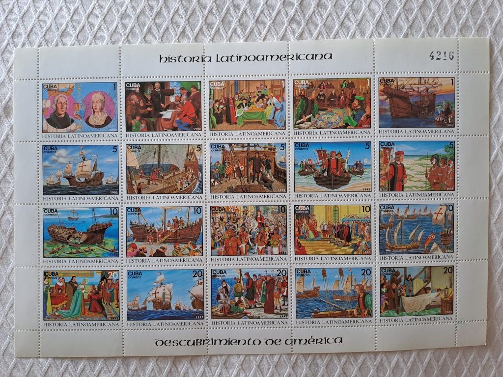 Кубинські марки MNH на різні теми