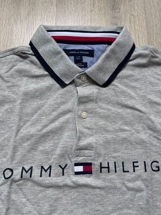 Поло TOMMY HILFIGER SLIM FIT POLO футболка чоловіча