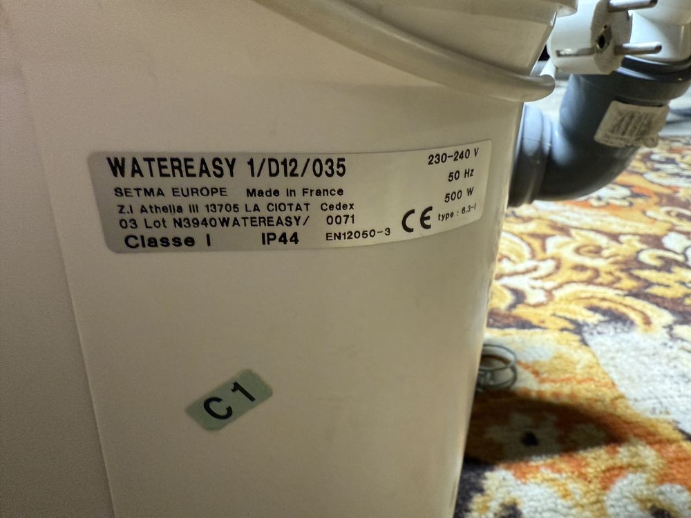 Pomporozdrabniacz przystawkowy do WC WATEREASY