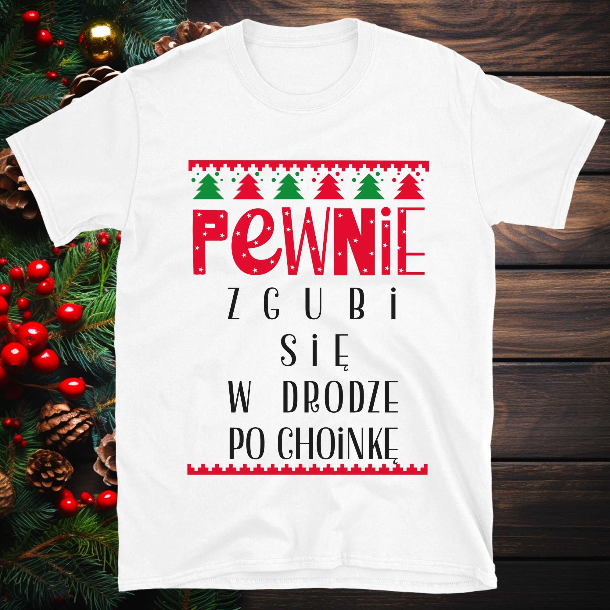 Koszulka świąteczna - PEWNIE ZGUBI SIĘ!