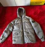 Оригінал Пуховик Stone Island Garment Dyed Crinkle Reps R-NY