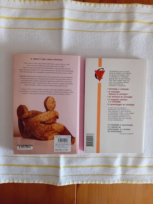 Livros em muito bom estado: Amor-Intimidade