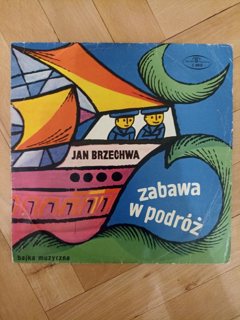 Płyta winyl bajka " Zabawa w podróż "