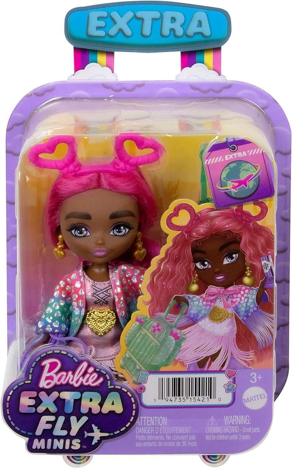 Кукла Барби Мини мода пустыни Barbie Extra Fly Minis Travel Doll HPB19