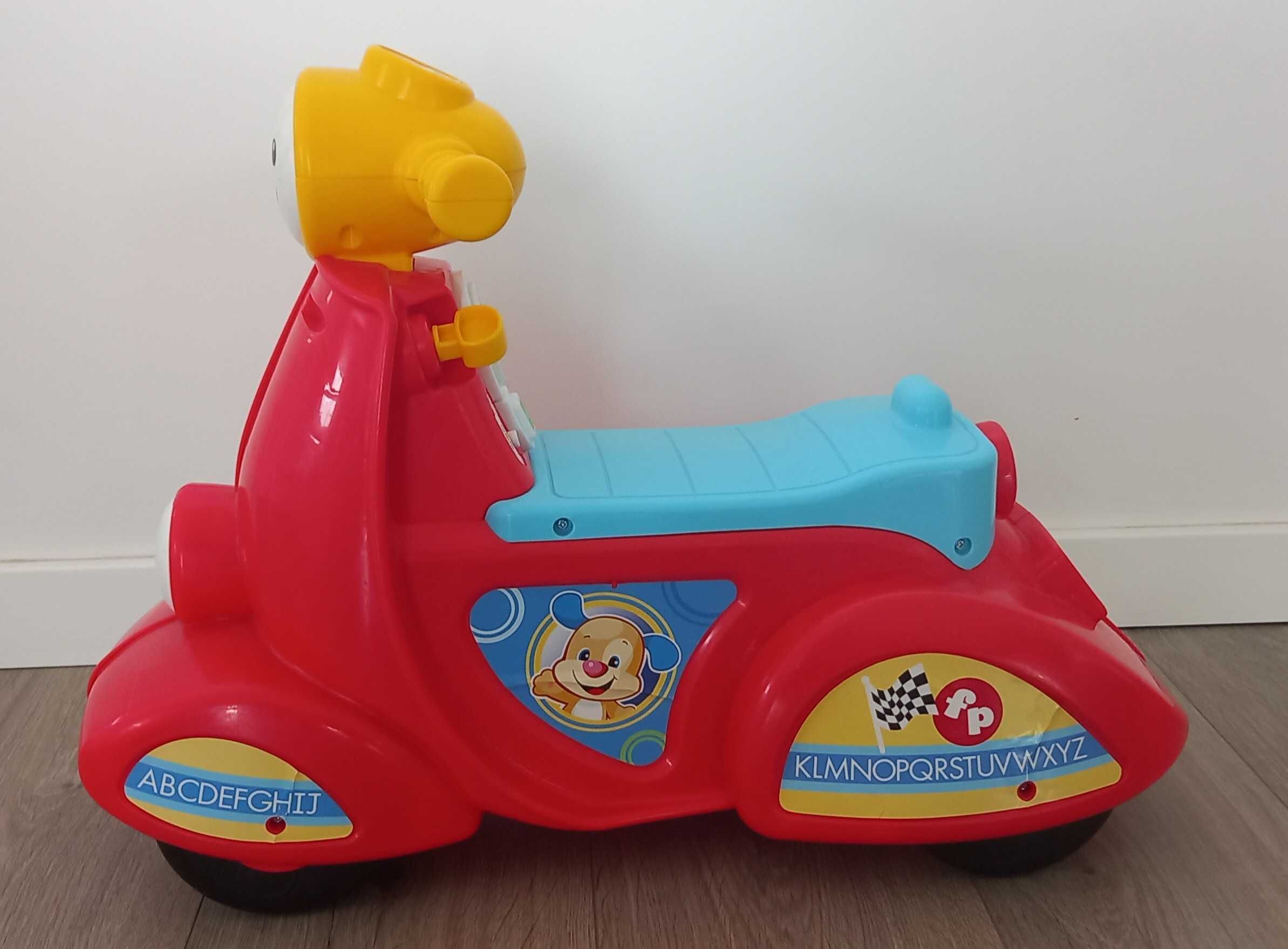 Andador-Mota da Fisher Price com som