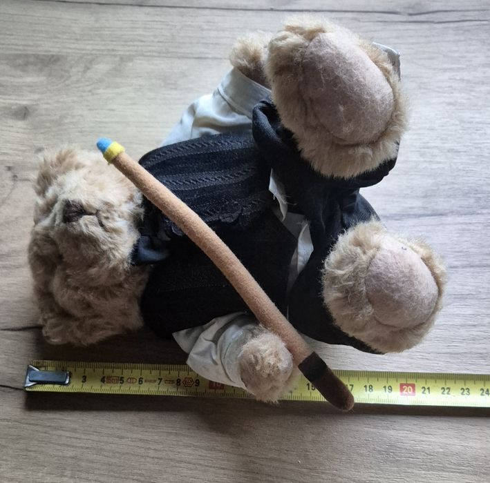 Maskotka vintage miś Russ berrie bilard pluszak retro billiard