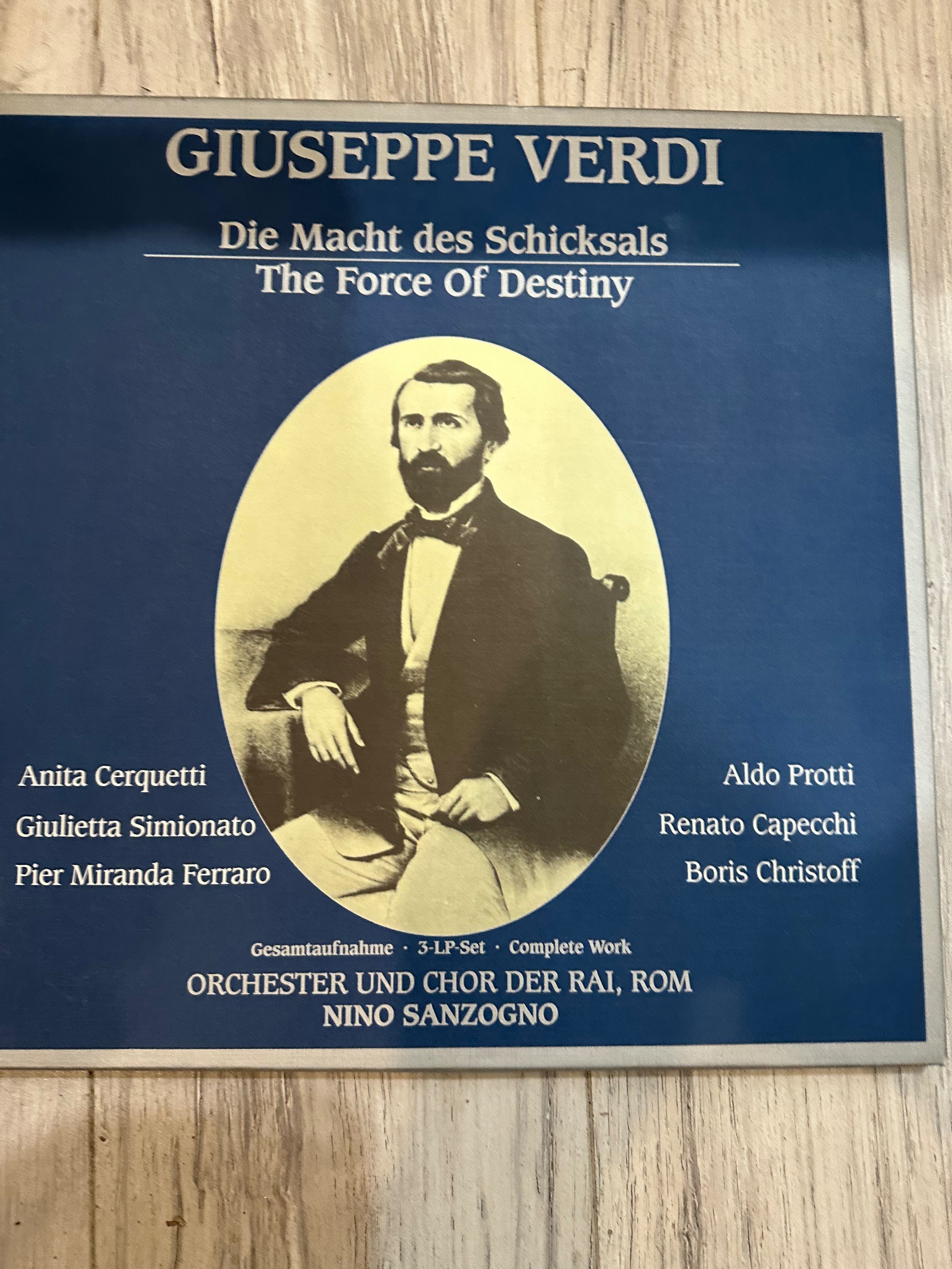 Winyl - Giuseppe Verdi „ Die Macht des Schicksals „