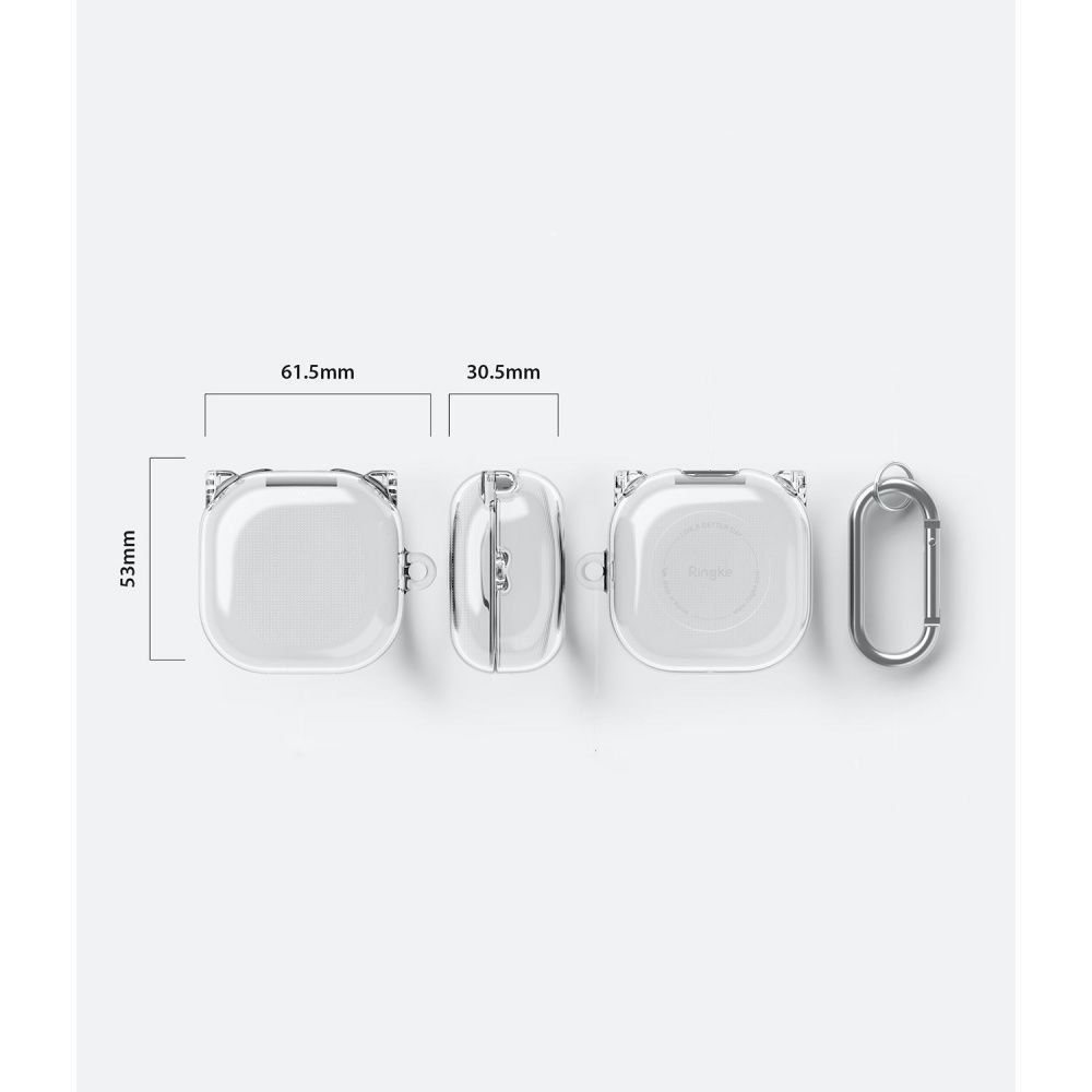 Etui Ringke Hinge Do Pudełka Na Samsung Galaxy Buds Live / Pro Clear