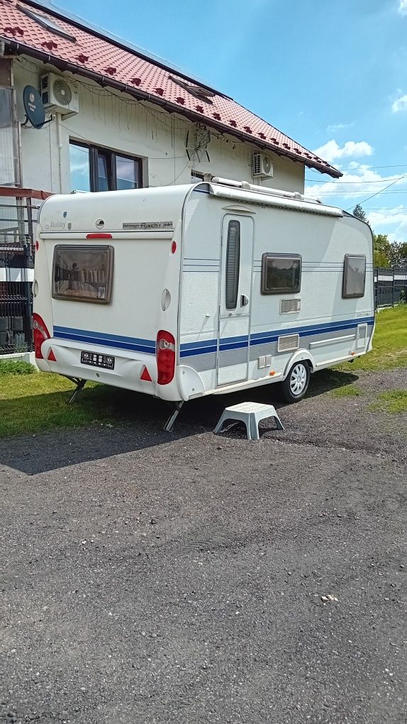 Sprzedam Przyczepkę Hobby Exellent410SFE 2007 r +markiza