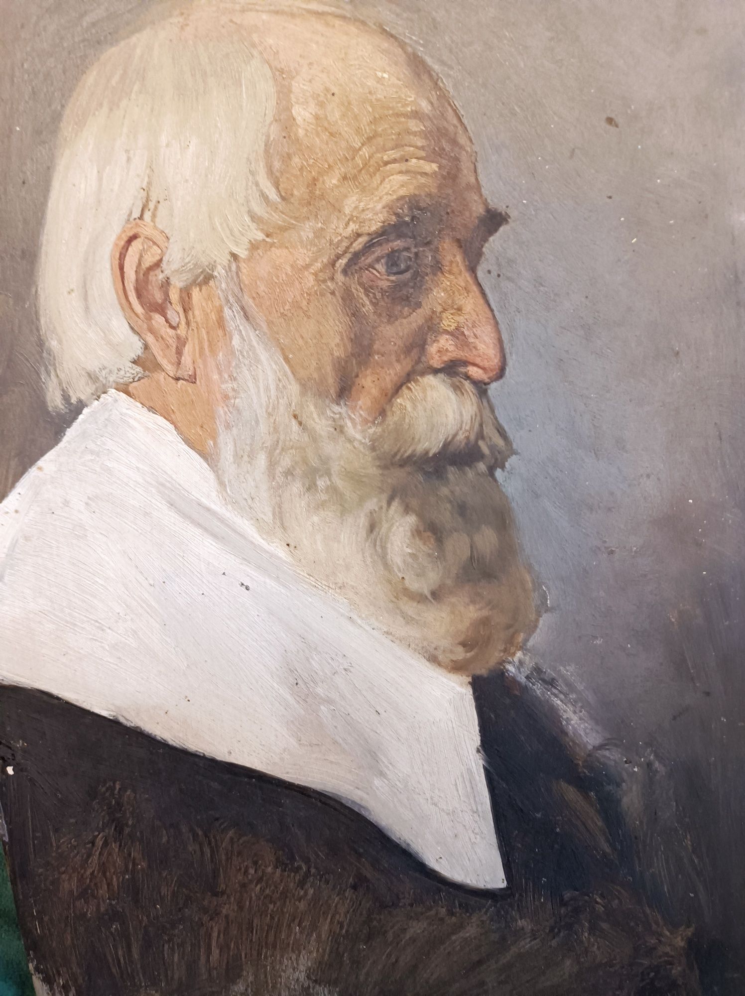 Teodor Axentowicz ,portret .Antyk .