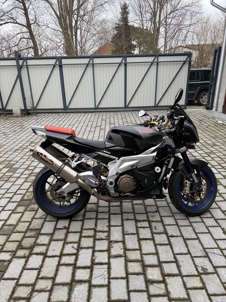 Aprilia RSV 1000 Tuono Akrapovic Nowe Opony Akumulator Oplaty Zamiana