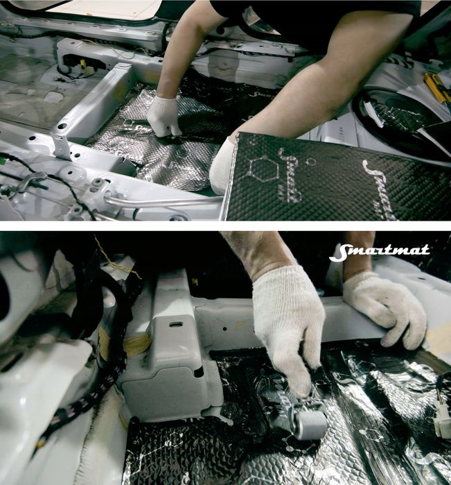 Mata butylowa WYGŁUSZAJĄCA antywibracyjna samochodu elastyczna 2,5mm