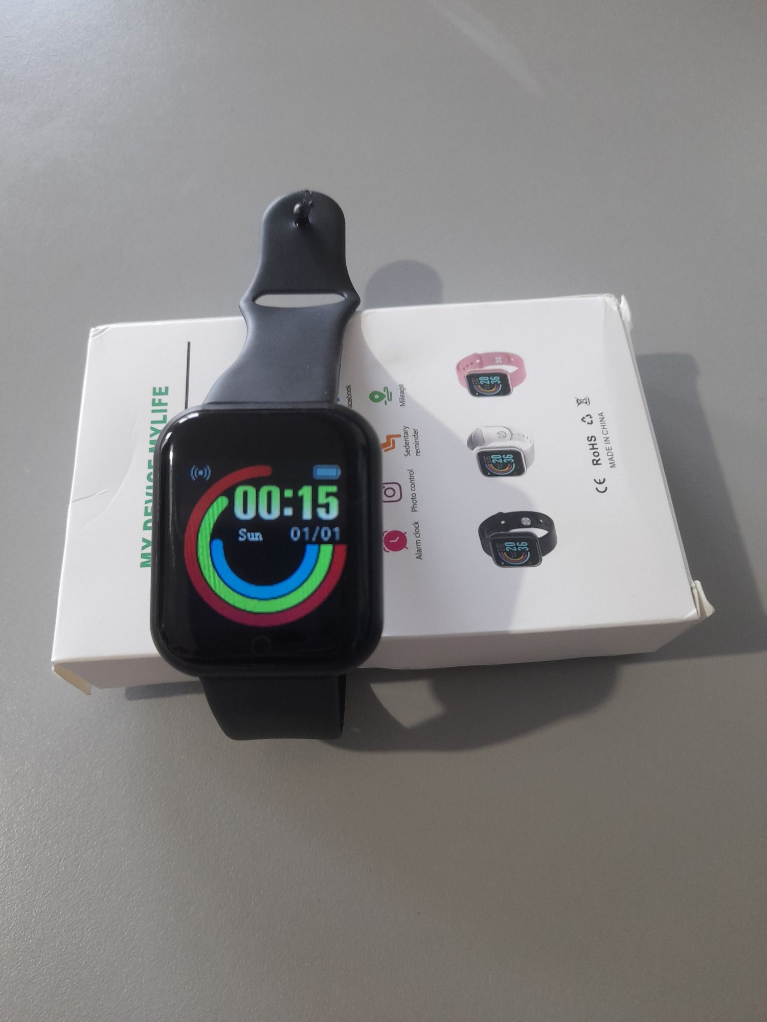Smartwatch em caixa