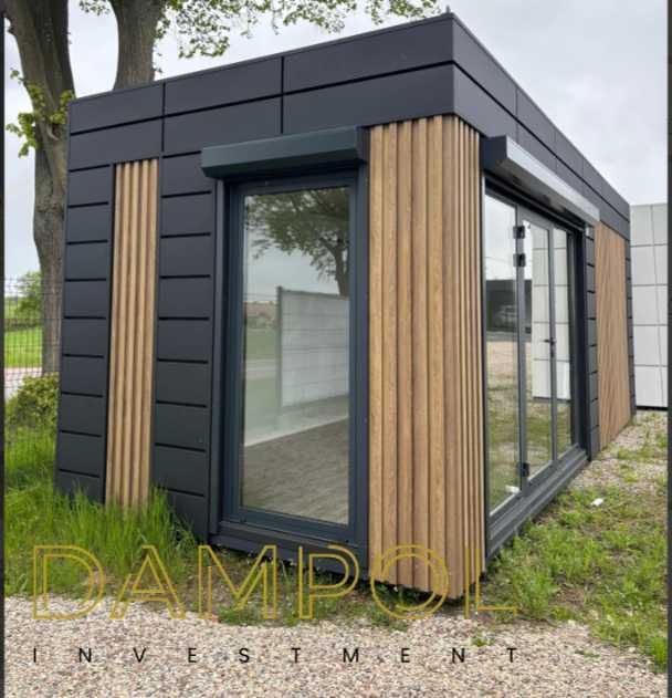 Nowoczesny pawilon/kontener 6x3 m/usługowy/biurowy/handlowy/ogrodowy