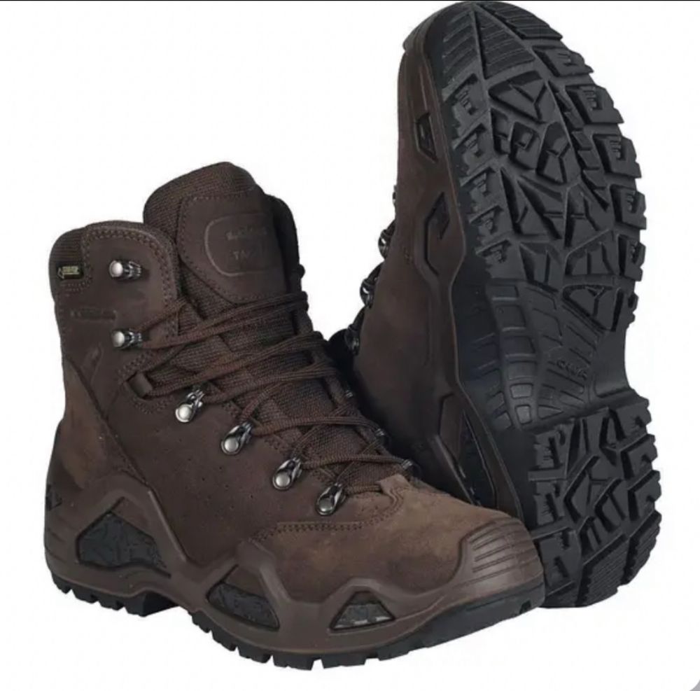 43,5р. Берці ОРИГІНАЛ ботінки Lowa Z-6N GTX C Mid TF Dark Brown