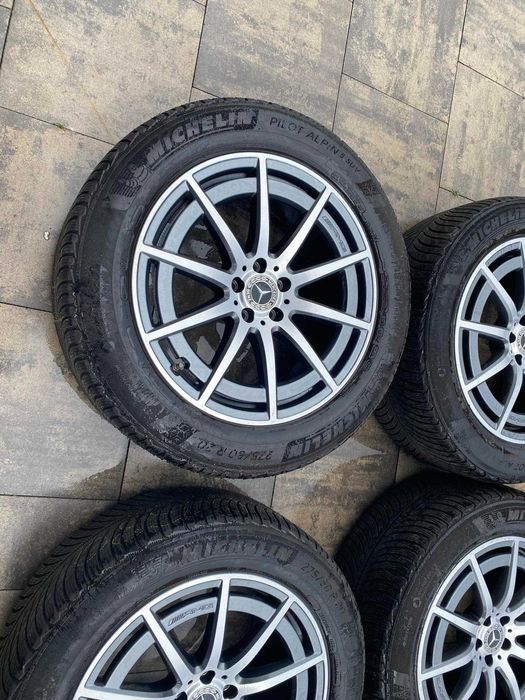 Oryginalne koła zimowe 20 Mercedes GLE 167 Michelin 275/50 R20 AMG