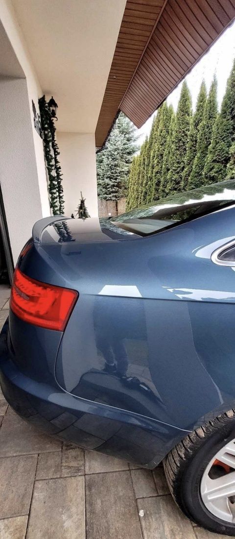 AUDI A6 C6 Lotka Spoiler Na tylną Klapę Czarny Połysk
