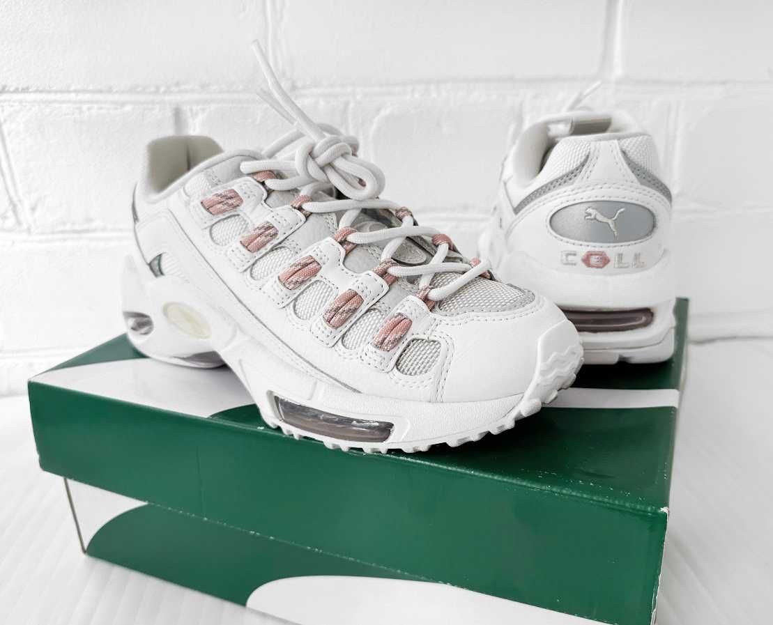 Кросівки чоловічі жіночі Puma Cell Endura Снікерcи білі. Оригінал
