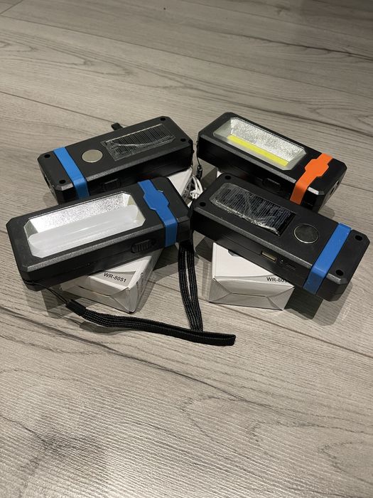 Фонарь кемпинг  power bank, солнечная батарея, ЗУ micro usb