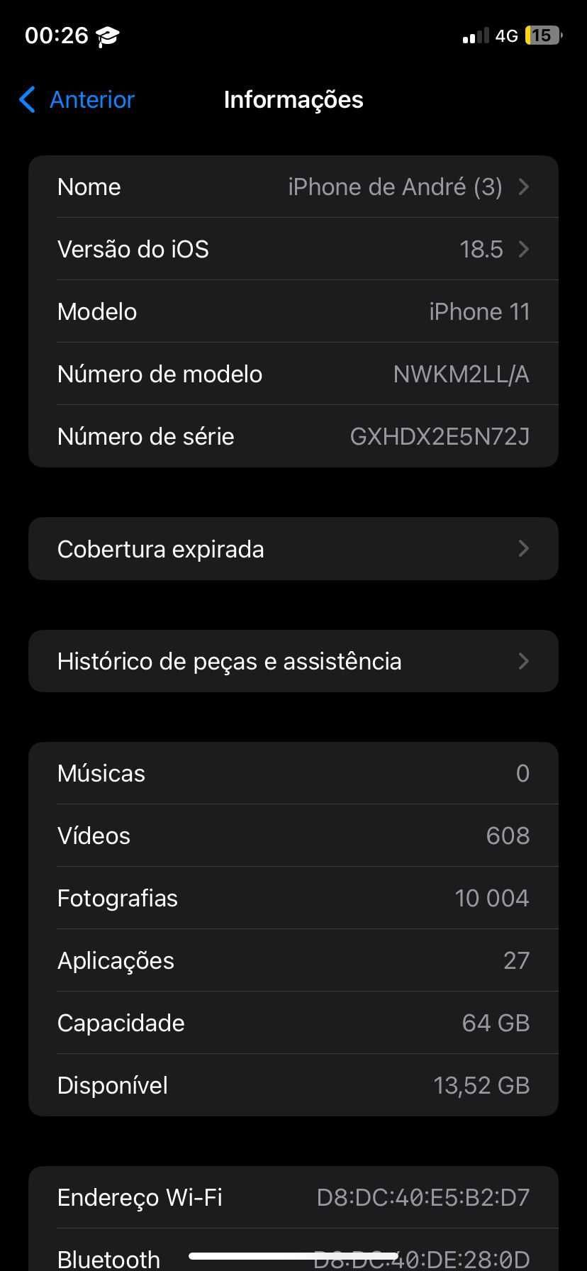 Iphone 11 - 64GB